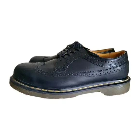 Dr. Martens 11845 Black Leather Oxford Dress Shoes Men’s US 10 W 11 UK 9 Y2k Vtg